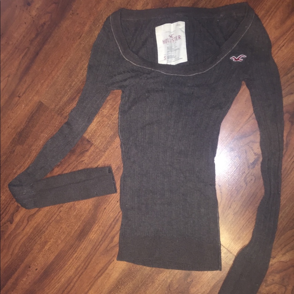 Brown sweater